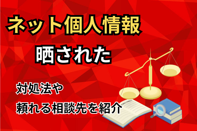 ネットで個人情報を晒されたら？-その後の対処法、相談先、訴訟の流れ ...